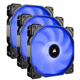 Corsair CO-9050084-WW Tietokoneen jäähdytysjärjestelmä Tietokonekotelo Tuuletin 12 cm Musta, Sininen 3 kpl