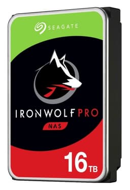 Seagate IronWolf Pro ST16000NE000 interna hårddiskar 3.5" 16000 GB Serial ATA III