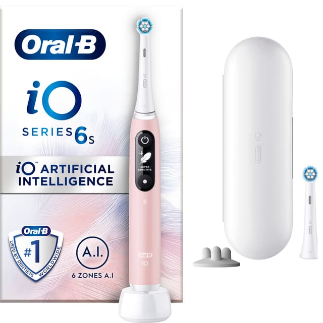 Oral-B iO 6s Sensitive-edition eltandborste 427384 (rosa)