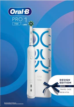 Oral-B Pro1 750 elektrisk tannbørste 421504 (hvit)