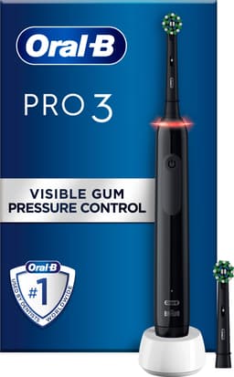 Oral-B Pro3 3400N sähköhammasharja 760079 (musta)
