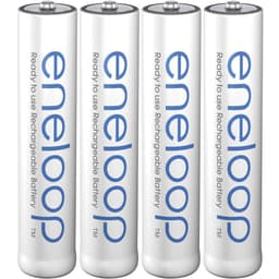 Genopladeligt AAA-batteri NiMH 4 stk 800 mAh Panasonic