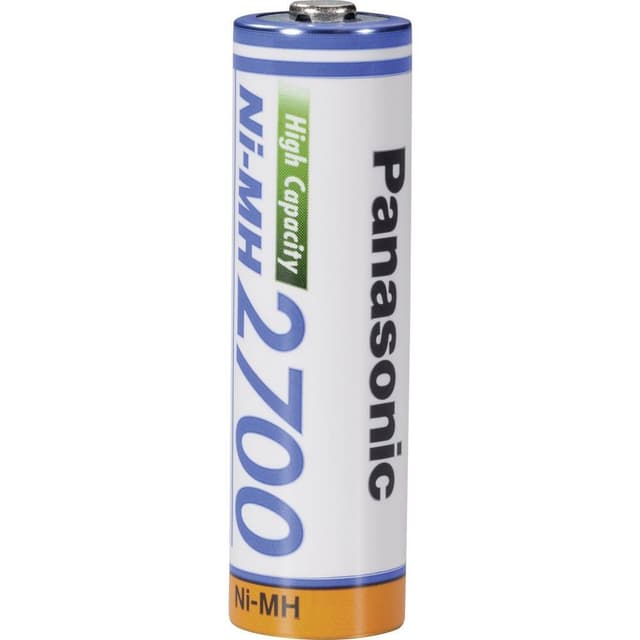 Panasonic HR-3U Laddbart batteri AA (R6) NiMH 2700 mAh