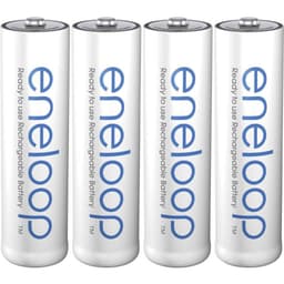 Panasonic Eneloop AA 4stk oppladbare