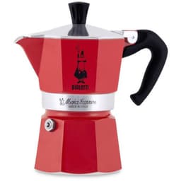 Espressomaskin Bialetti Moka Express 3 Cup Röd