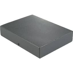 Elba dokumentlåda svart/31416SW 315x240x65mm hårdpapp