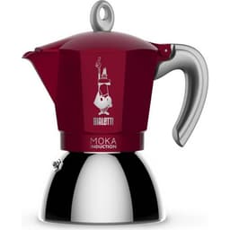 Espressomaskin Bialetti New Moka Induction 4 Cup Röd