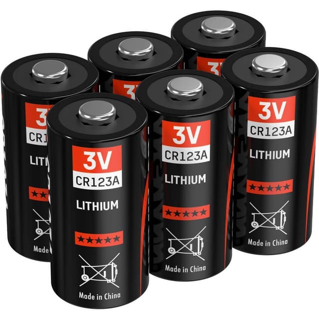 Ansmann CR123 CR-123A Fotobatteri Lithium 1375 mAh 3 V