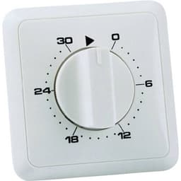 Wallair 20100249 Undermonteret timer analog Døgnur 30