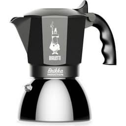Espressomaskin Bialetti Brikka Induction 4 Cup Svart,