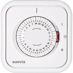 Suevia 348.002 Undermonteret timer analog Døgnur 2200 W IP20