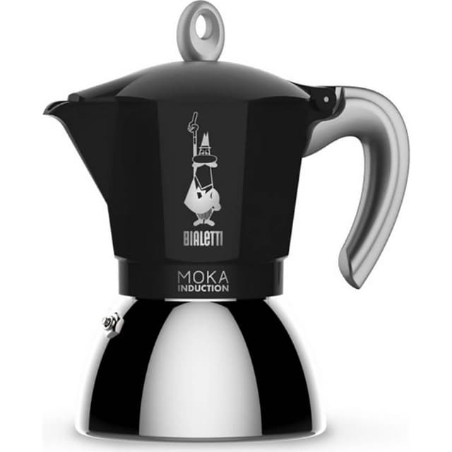 Espressomaskin Bialetti New Moka Induction 4 Cup Svart