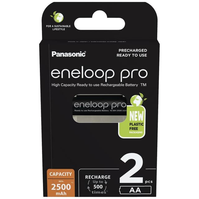 Panasonic eneloop pro HR06 Laddbart batteri AA (R6)