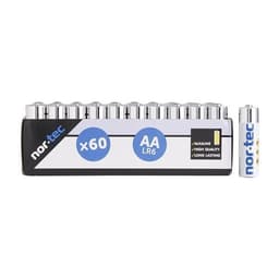Nor-Tec AA-Paristo 60-pakkaus