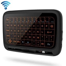 Langaton Mininäppäimistö Full Touchpad & Säädettävä valaistus
