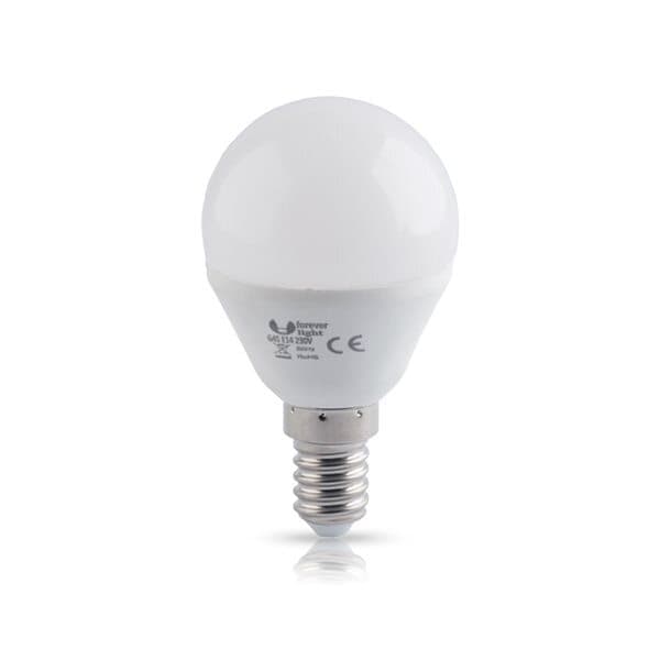 LED-pære E14 G45 6W 6000K 480 lm