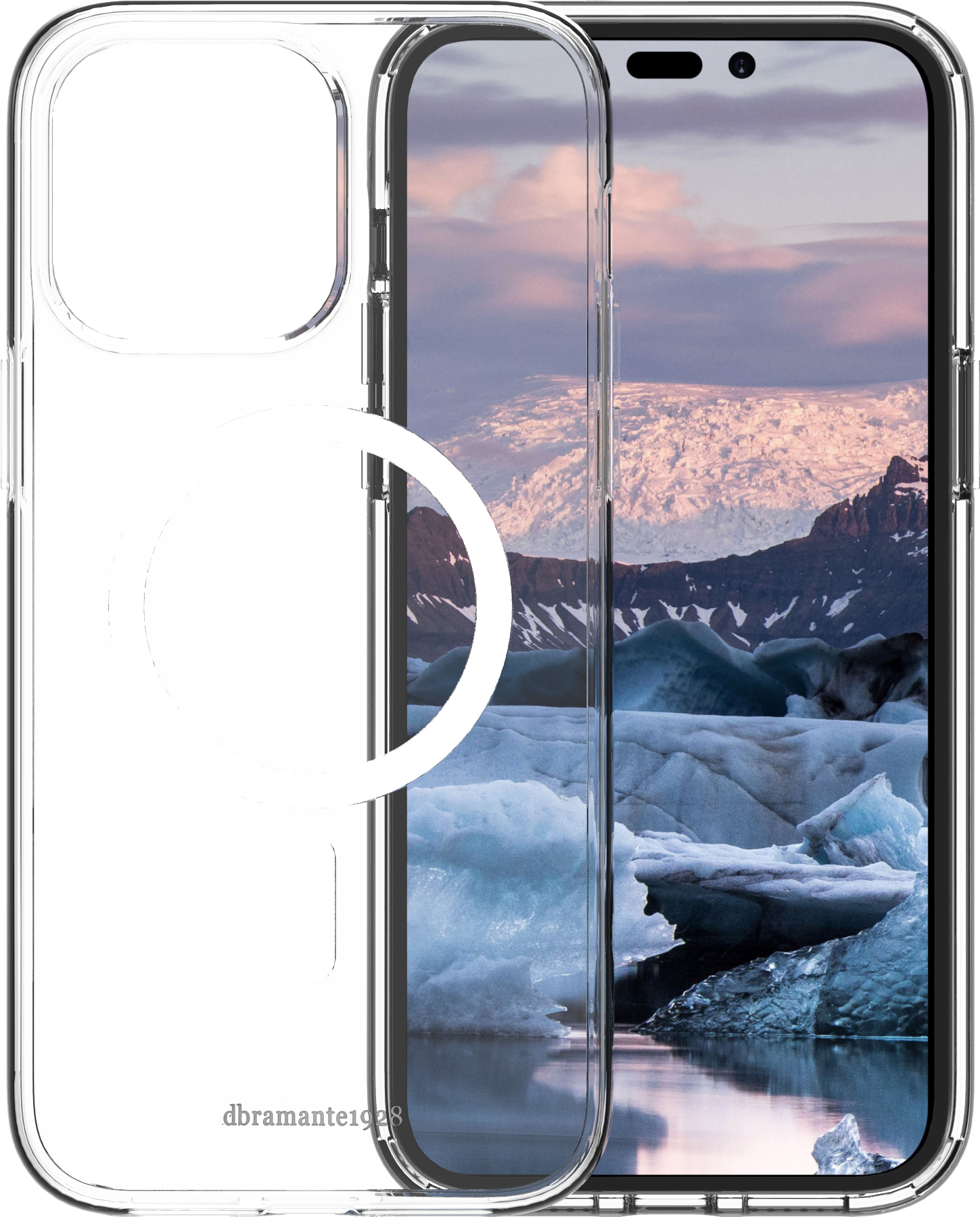 dbramante1928 Iceland Pro MagSafe iPhone 14 Pro Max cover (gennemsigtigt)