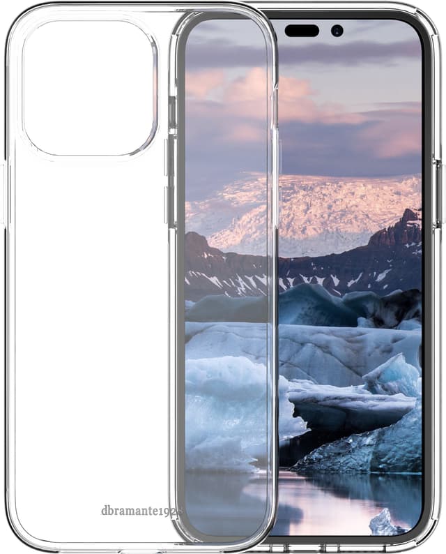 dbramante1928 Iceland Pro iPhone 14 Pro Max deksel (transparent)