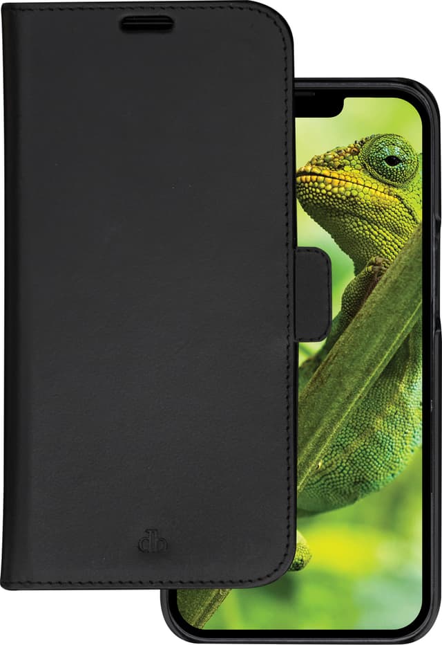 dbramante1928 Lynge iPhone 14 Plus lommebokdeksel (sort)