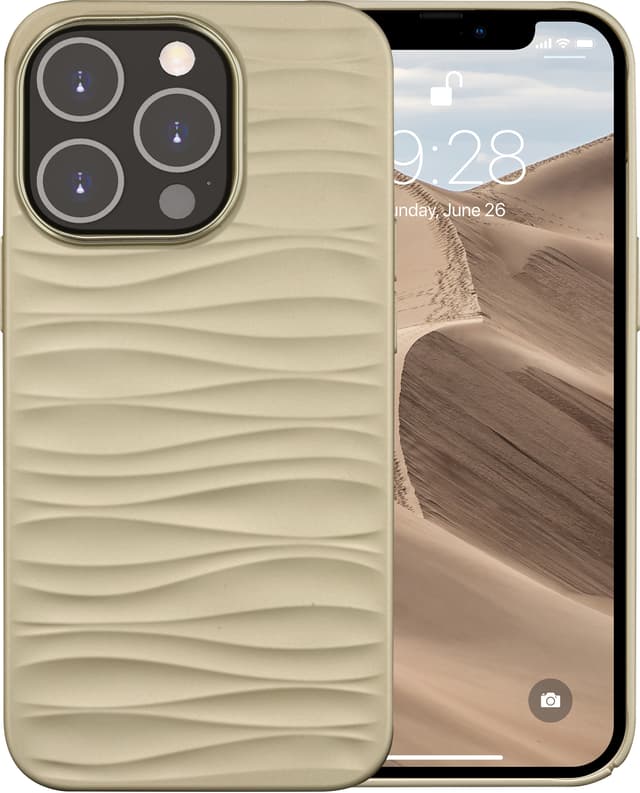 dbramante1928 Dune iPhone 14 Pro fodral (sand)
