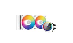 DeepCool GAMMAXX L240 A-RGB WH Suoritin All-in-one-nesteenjäähdytin 12 cm Valkoinen 1 kpl