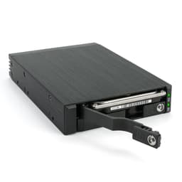 Fantec MR-25DUAL HDD/SSD-kabinett Sort