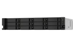 QNAP TS-1273AU-RP-8G NAS- & lagringsservrar Rack (2U) Nätverksansluten (Ethernet) Gjuten aluminium, Svart V1500B