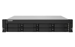 QNAP TS-832PXU NAS Rack (2U) Nätverksansluten (Ethernet) Gjuten aluminium, Svart AL324