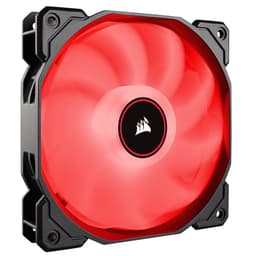 Corsair Air CO-9050086-WW Tietokoneen jäähdytysjärjestelmä Tietokonekotelo Tuuletin 14 cm Musta, Valkoinen