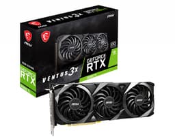 MSI RTX 3060 TI VENTUS 3X 8G OC LHR näytönohjain NVIDIA GeForce RTX 3060 Ti 8 GB GDDR6
