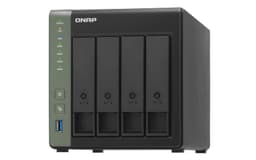 QNAP TS-431X3 NAS Tower Ethernet/bredbåndsforbindelse Sort Alpine AL-314