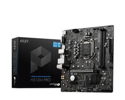 MSI H510M PRO emolevy Intel H510 LGA 1200 mikro ATX
