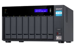 QNAP TVS-872X NAS Tower Ethernet/bredbåndsforbindelse Sort