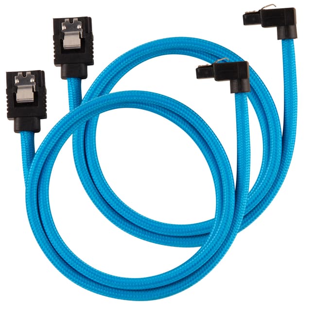 Corsair CC-8900285 SATA-kablar 0,6 m Svart, Blå