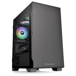 Thermaltake S100 TG Micro Tower Svart