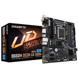 Gigabyte B660M DS3H AX DDR4 moderkort Intel B660 LGA 1700 micro ATX