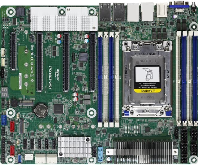 Asrock TRX40D8-2N2T emolevy AMD TRX40 Socket TR4 ATX - Gigantti