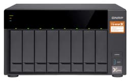 QNAP TS-832X NAS Tower Nätverksansluten (Ethernet) Svart Alpine AL-324