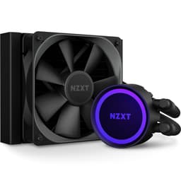 NZXT Kraken 120 Prosessor All-in-one liquid cooler 12 cm Sort