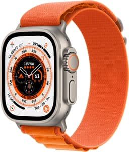 Apple Watch Ultra 49mm GPS+CEL Titanium S (Orange / Alpine Loop)
