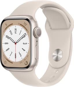 Apple Watch Series 8 41mm GPS (tähtiv. alu. / tähtiv. Sport-ranneke)