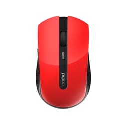 RAPOO Mus 7200M Multi-Mode Trådlös Optisk Rød