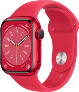 Apple Watch Series 8 41mm GPS (PRODUCT RED alu / PRODUCT RED sportsreim)