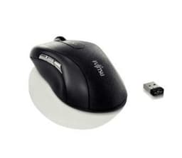 Fujitsu WI960, högerhand, Blue LED, RF Trådlös, 2000 DPI, Svart
