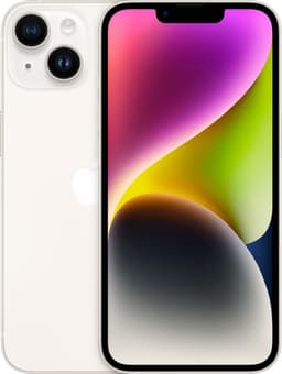 iPhone 14 – 5G smarttelefon 128GB Stjerneskinn