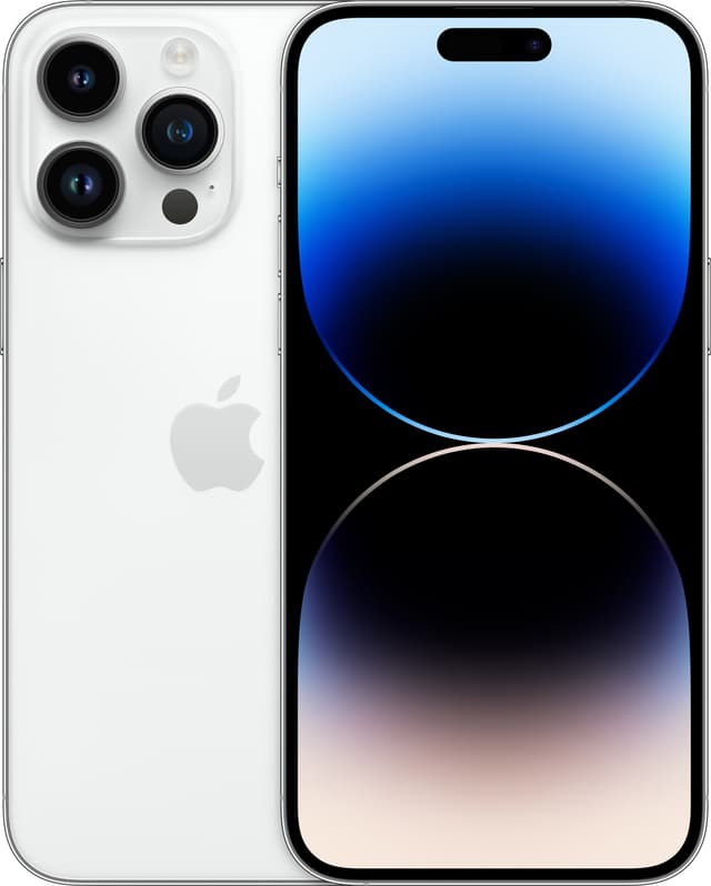 iPhone 14 Pro Max – 5G smarttelefon 128GB Sølvfinish - Elkjøp