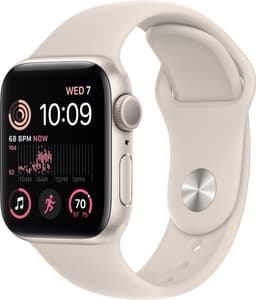 Apple Watch SE 2nd Gen 40 mm GPS (Starlight Alu/Starlight sport band)