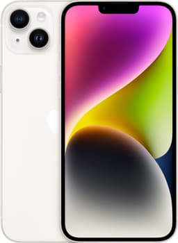 iPhone 14 Plus – 5G älypuhelin 256 GB (tähtivalkea)