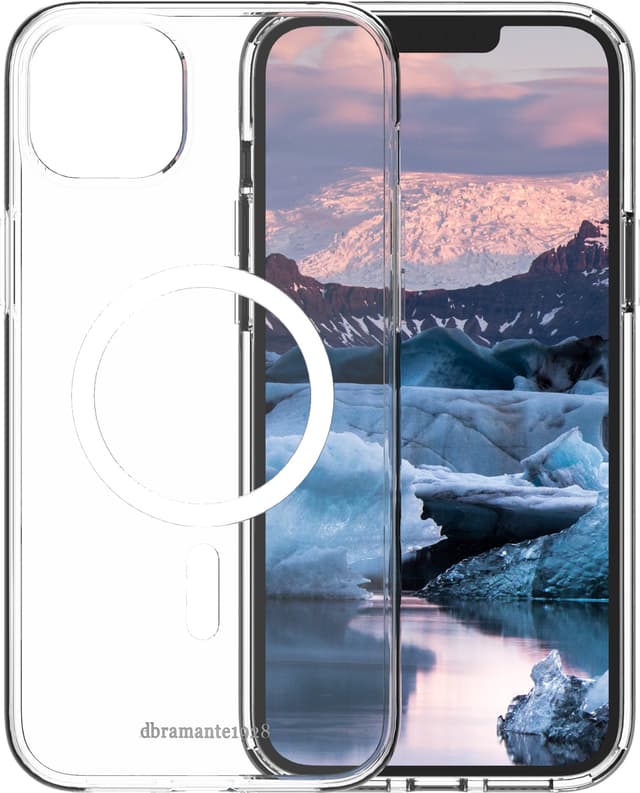 dbramante1928 Iceland Pro MagSafe iPhone 14 Plus fodral (genomskinligt)