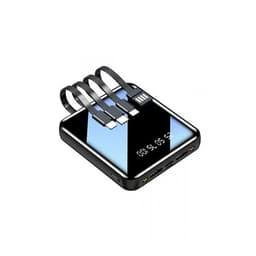 Powerbank Mini 4 eri latauskaapelilla  10000 mAh